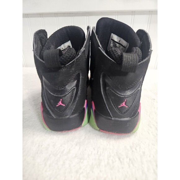 Size 5.5Y (GS) - Jordan True Flight High Black - 342774-006 - Picture 5 of 8